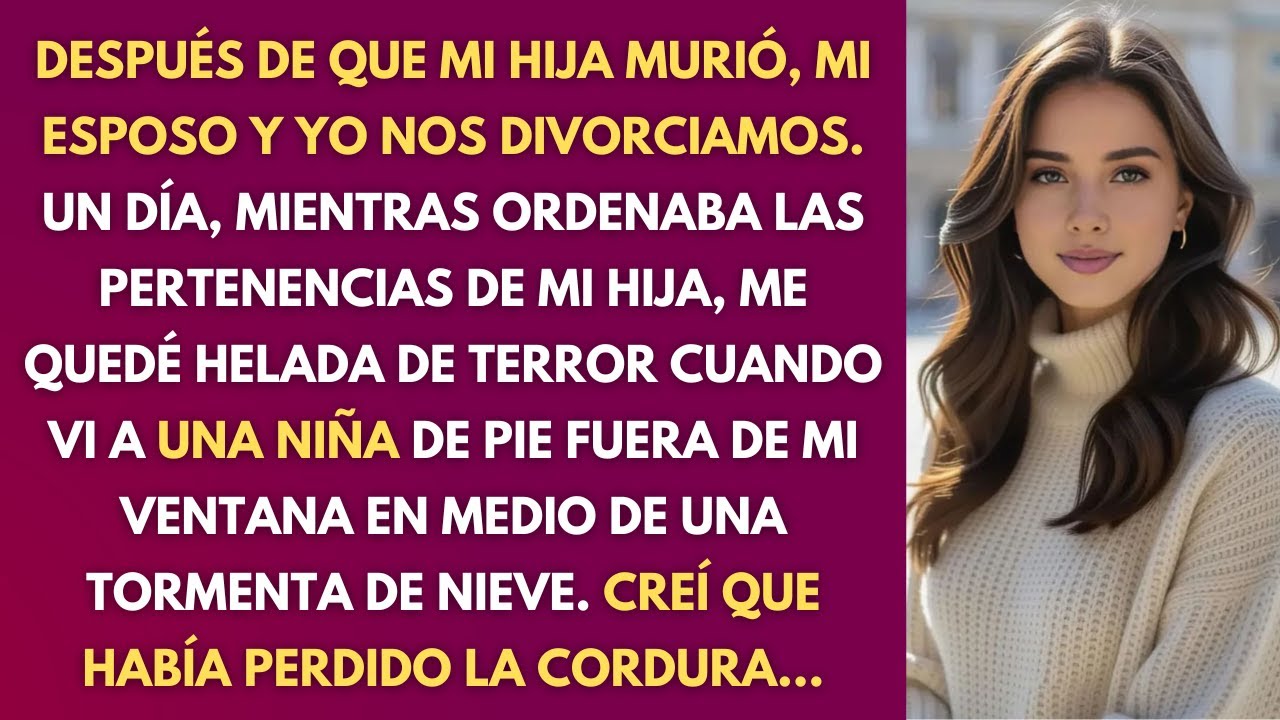 Después Del Divorcio, Me Quedé Helada Al Ver A Una Niña Fuera De Mi Ventana—Creí Haber Perdido…