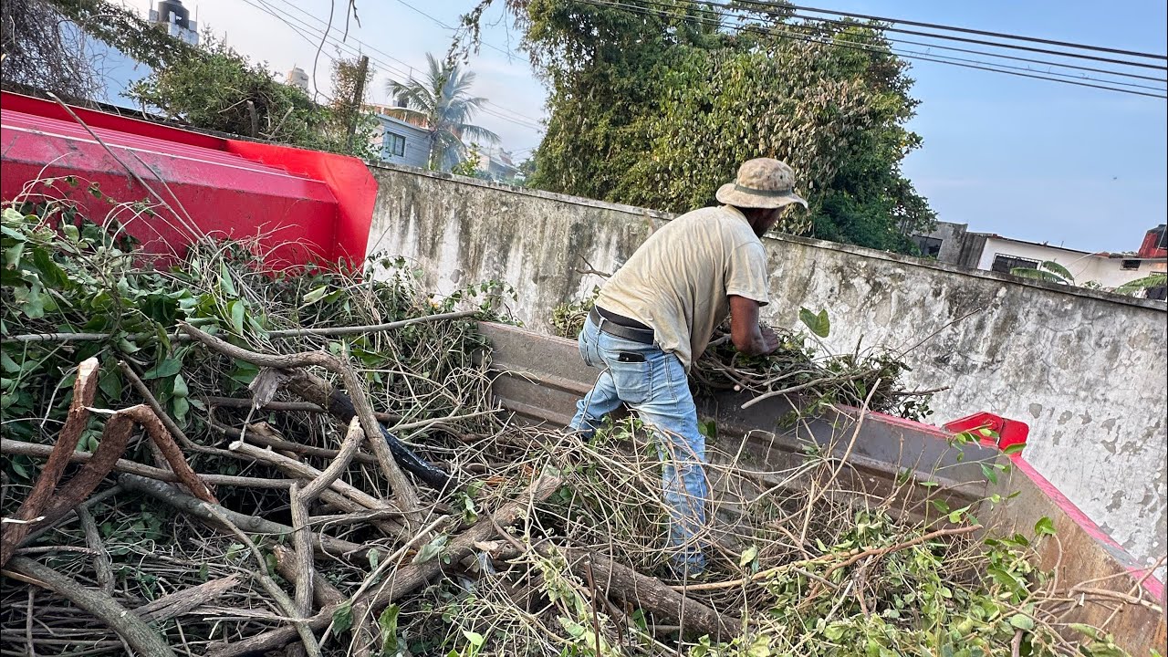LIMPIANDO 🧹 UN TERRENO ABANDONADO 🏚️