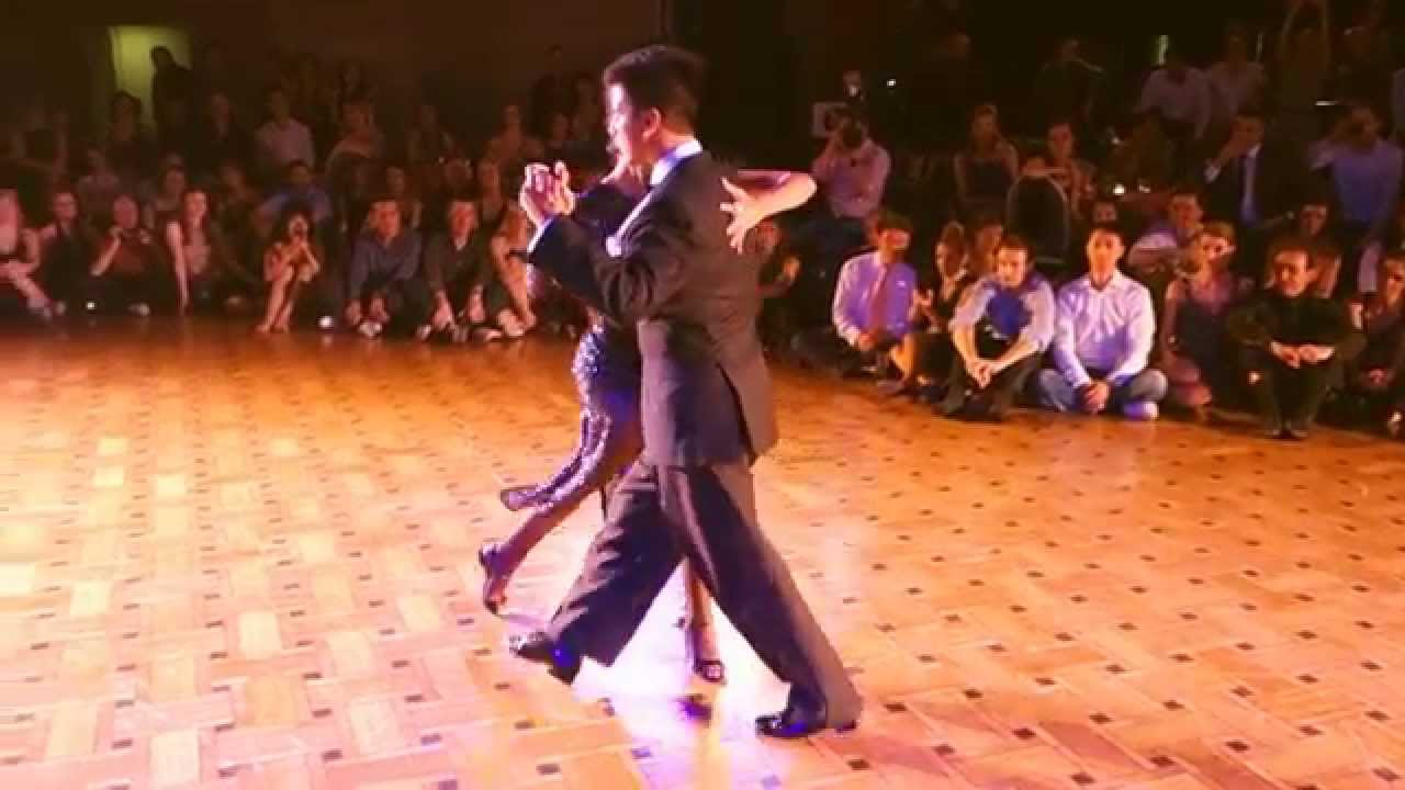 Tango: Roxana Suarez y Sebastián Achaval, 12/04/2014, Brussels Tango Festival 1/3