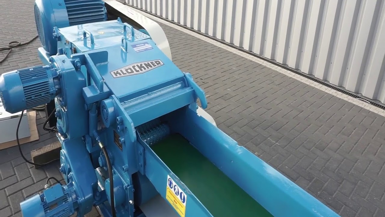 Rębak / Rozdrabniacz KLOCKNER 120x400 L-2 WT * MAR-MASZ MASZYNY STOLARSKIE