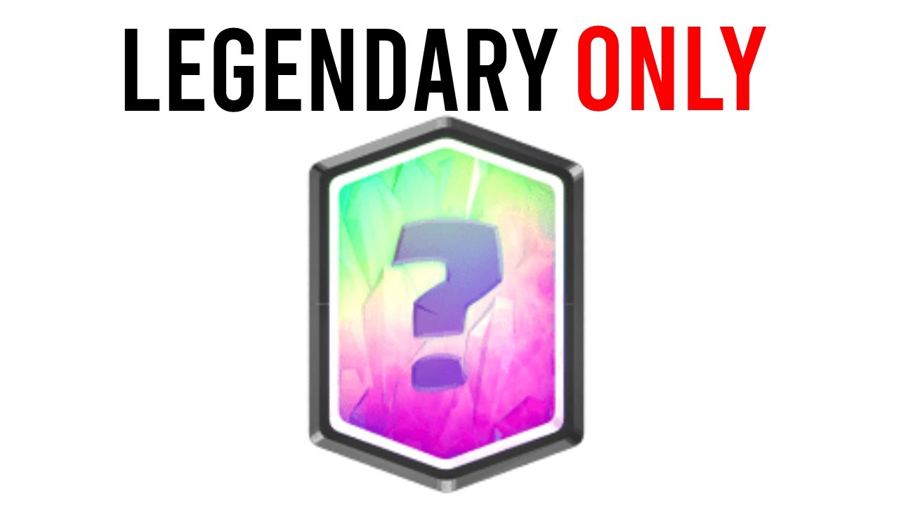 I Tried a Deck With ONLY Legendary Cards!