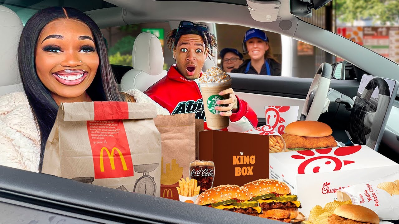 LETTING THE PERSON IN FRONT OF US DECIDE WHAT WE EAT!