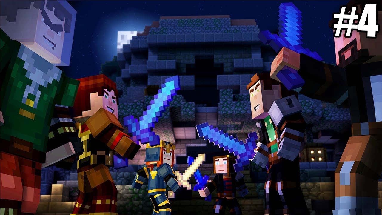 EPIC MINECRAFT BATTLE! | MINECRAFT STORY MODE SEASON 1 #4