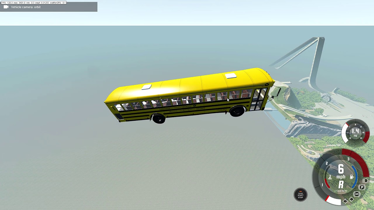 Beamng.drive (THE MAGIC SCHOOL BUS)