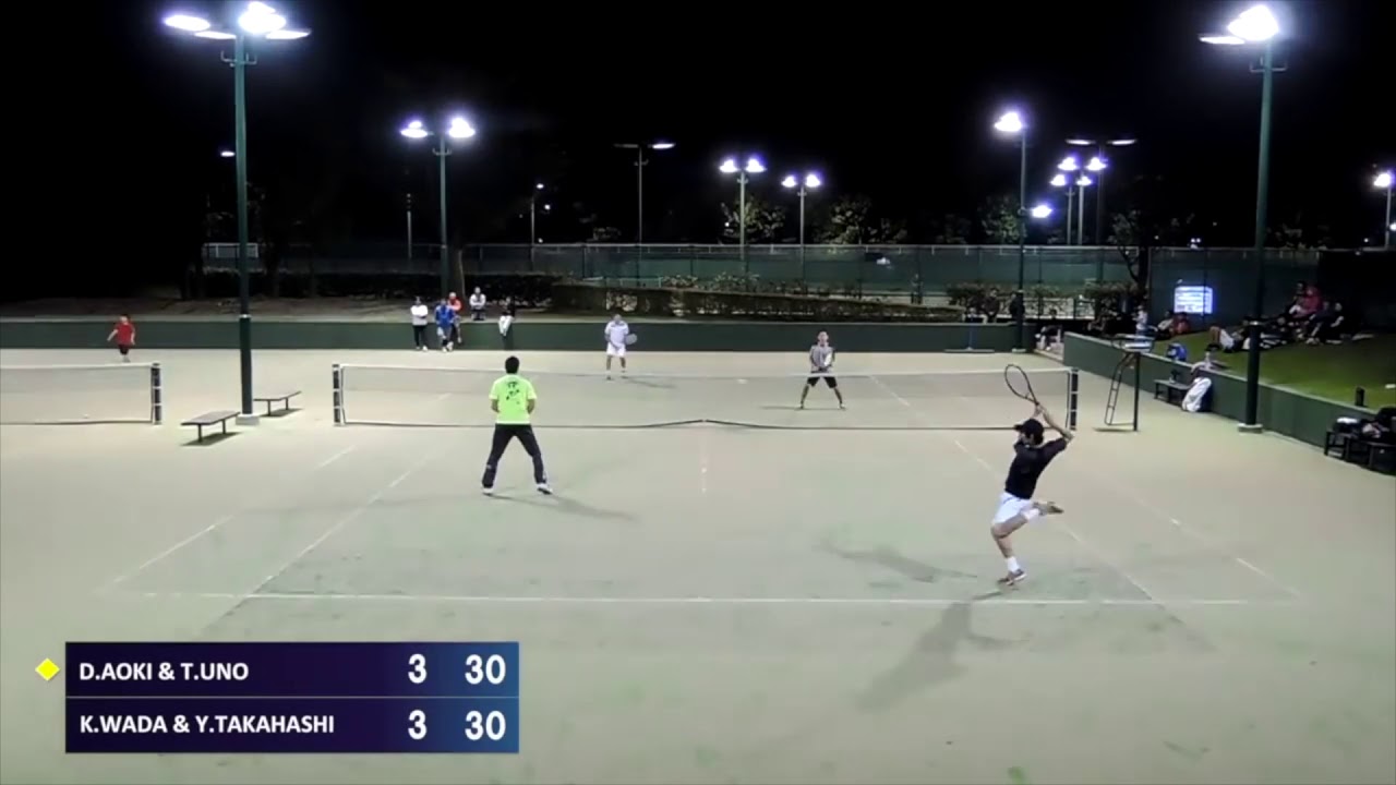 【テニス】男子ダブルス 草加市市民大会 (2015年 秋季ダブルス 決勝戦)