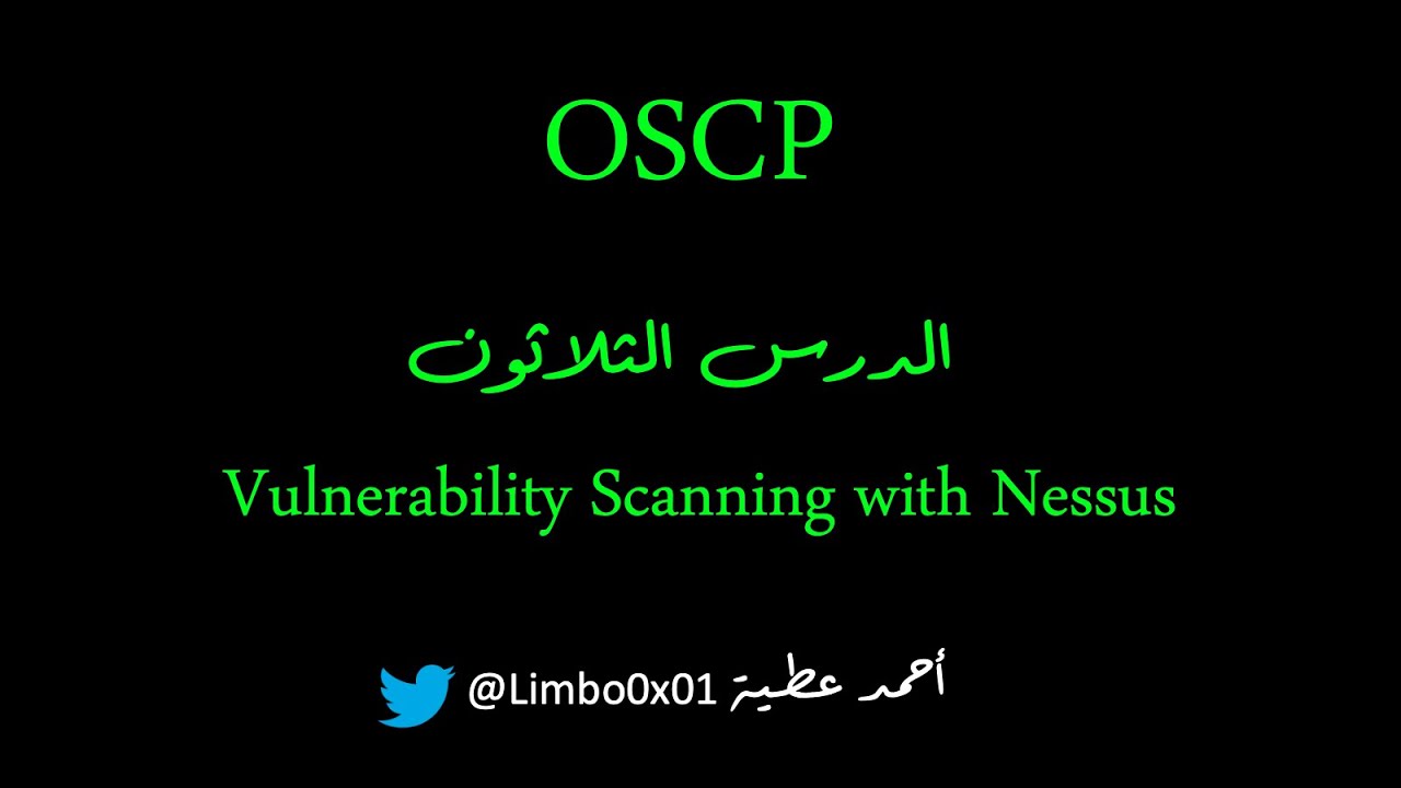 30 Vulnerability Scanning with Nessus - OSCP | Offensive Security Certified Professional