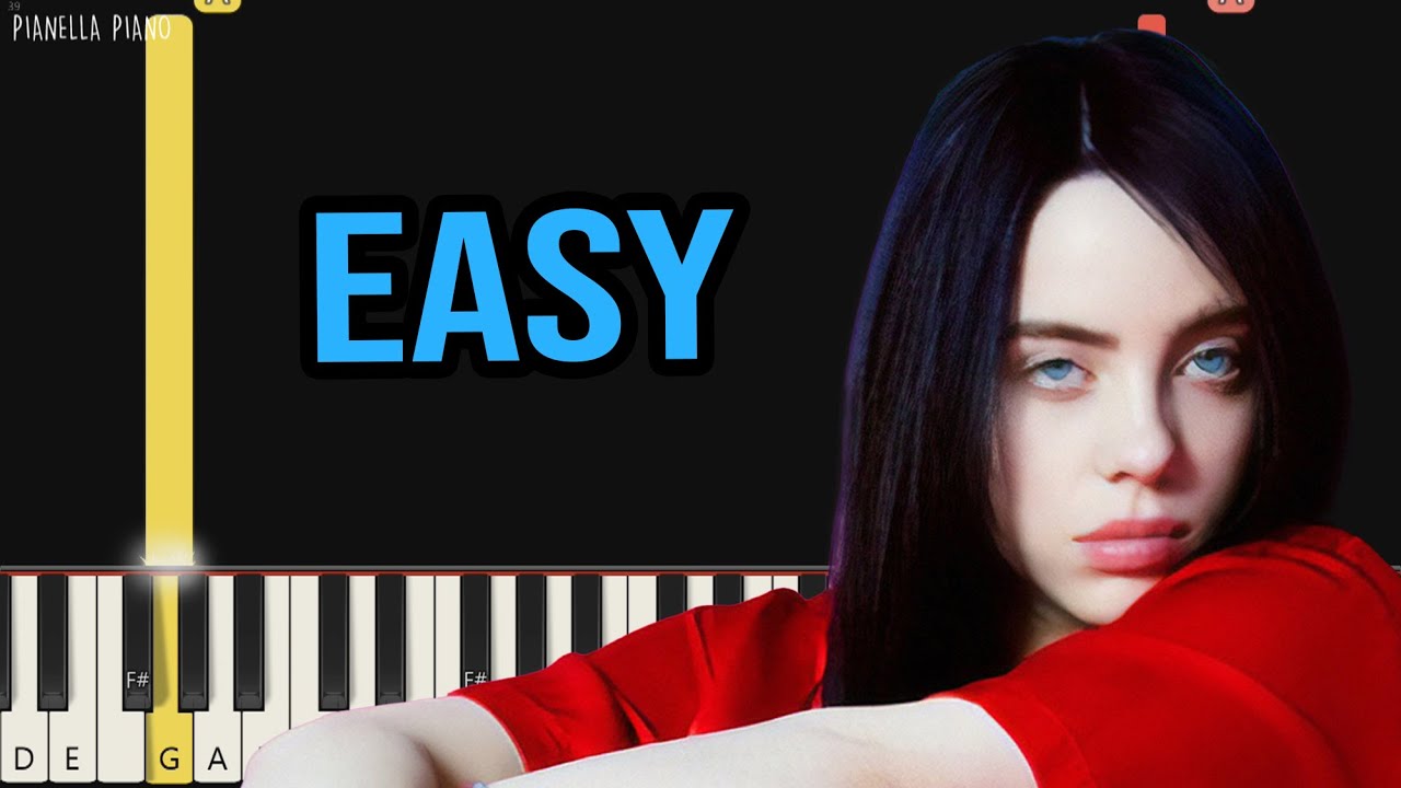 Billie Eilish - THE GREATEST | EASY Piano Tutorial by Pianella Piano