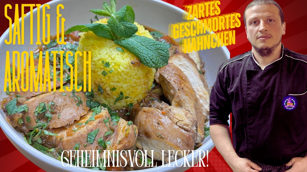 Geschmortes H&auml;hnchen&ndash;saftig&aromatisch|Chef Giga The Best Braised Chicken&ndash;Juicy & Tender| Chef Giga