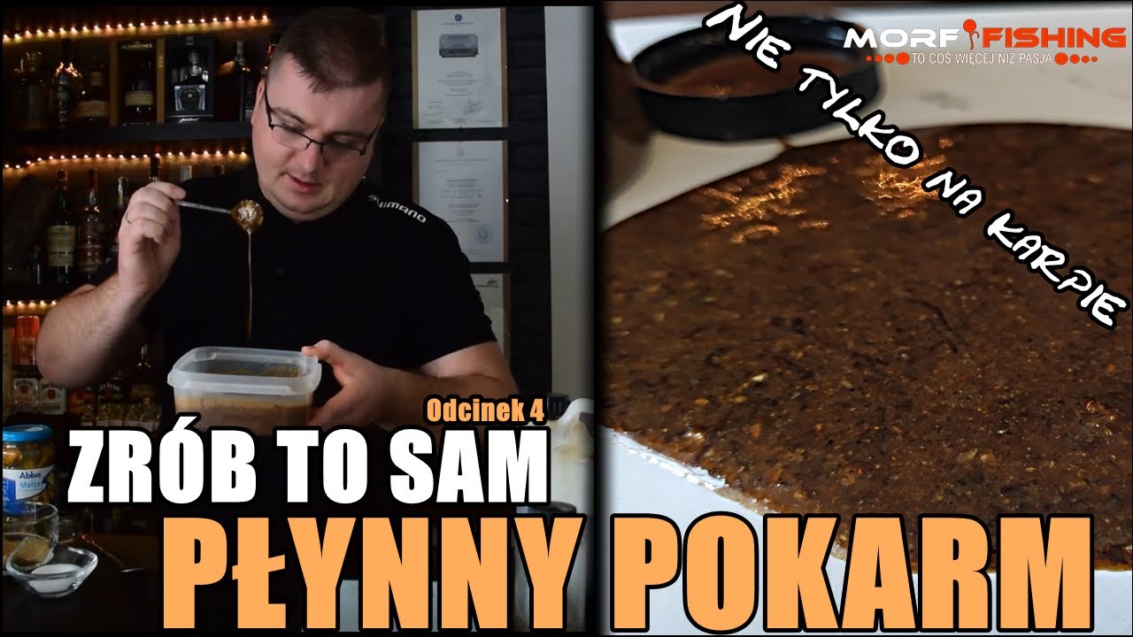 ZRÓB TO SAM #4 Płynny Pokarm - Najskuteczniejsza zalewa do naszych przynęt i zanęt.