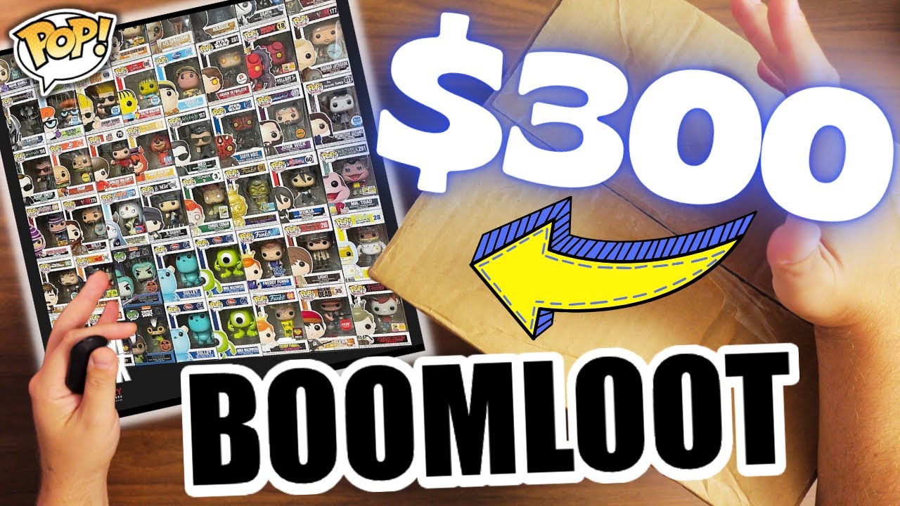 I Bought a $300 Boomloot Funko Pop Mystery Box!