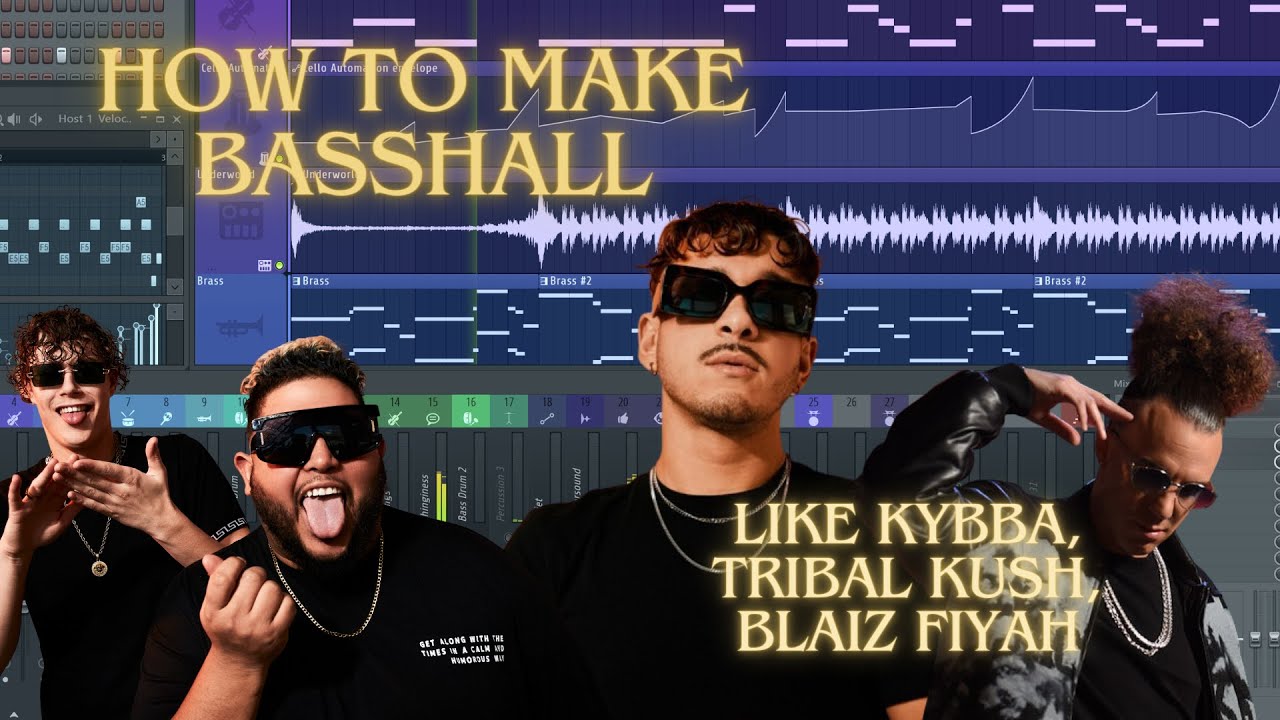 How To Make Moombahton Like Basshall Movement | Kybba, Tribal Kush, Blaiz Fiyah