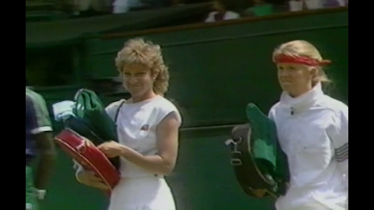 Chris Evert vs. Carina Karlsson Wimbledon 1984 QF 💛