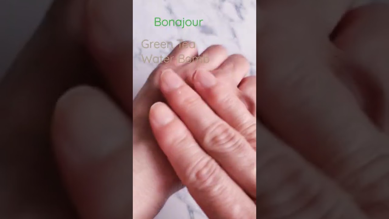 Bonajour Green Tea Water Bomb#韓国コスメ#水分クリーム#shorts