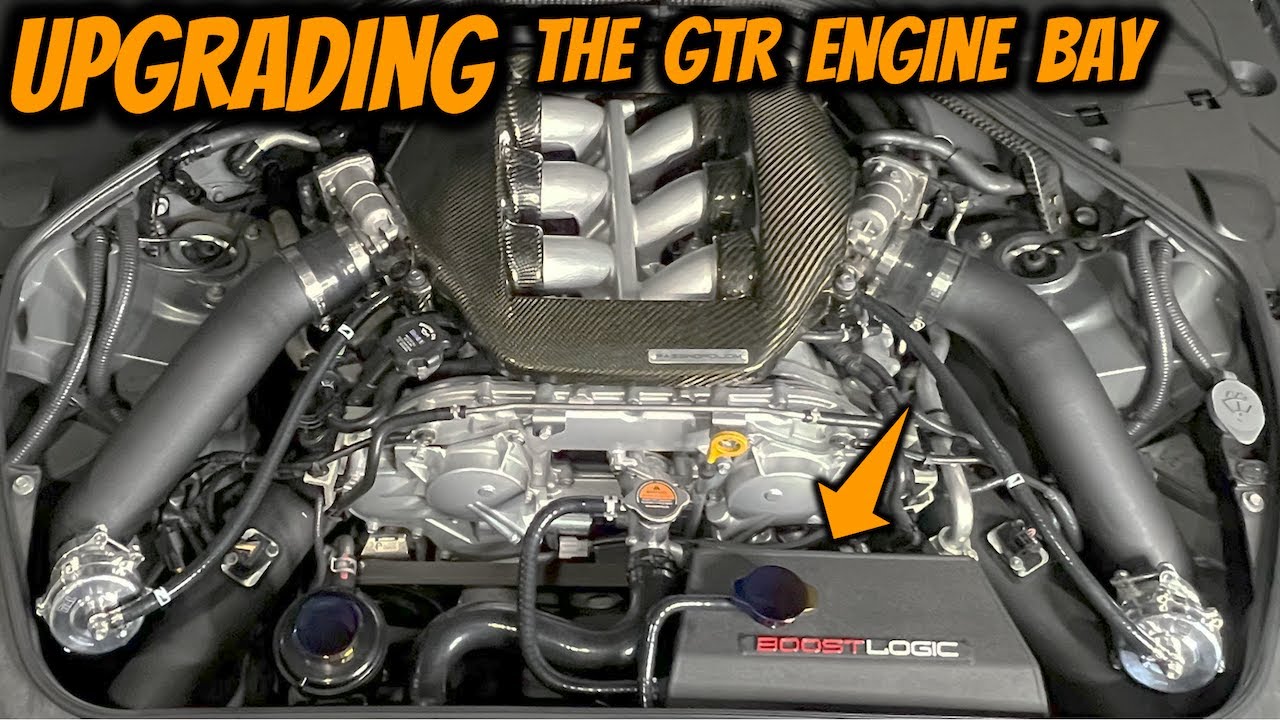 Best R35 GTR Coolant Tank | Godzilla Engine Bay Transformation 🔥