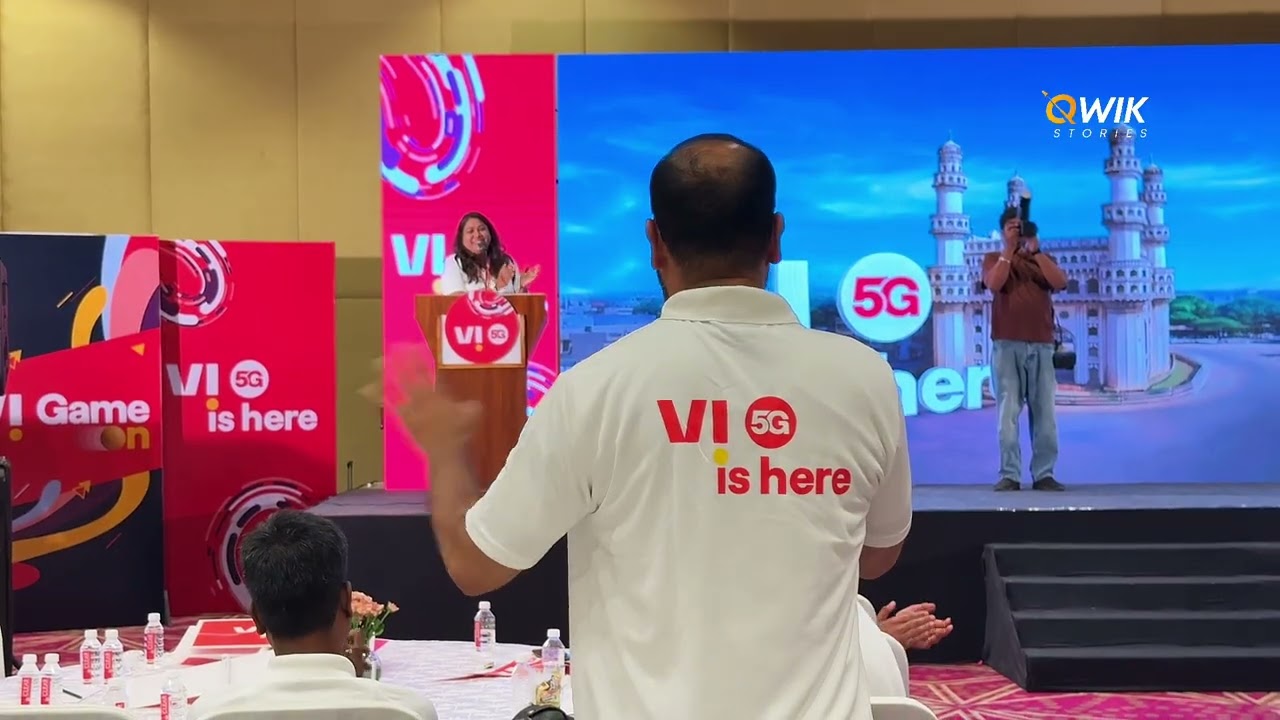 Vi 5G Grand Launch in Hyderabad | Official Coverage by Qwik Stories 🚀