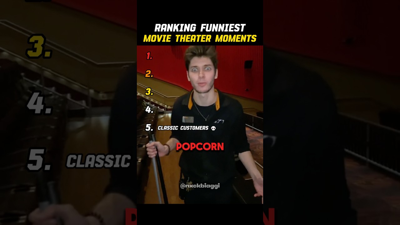 Ranking Funniest Movie Theater Moments 🤯 (Part 4) #ranking #memes #funny #tiktok