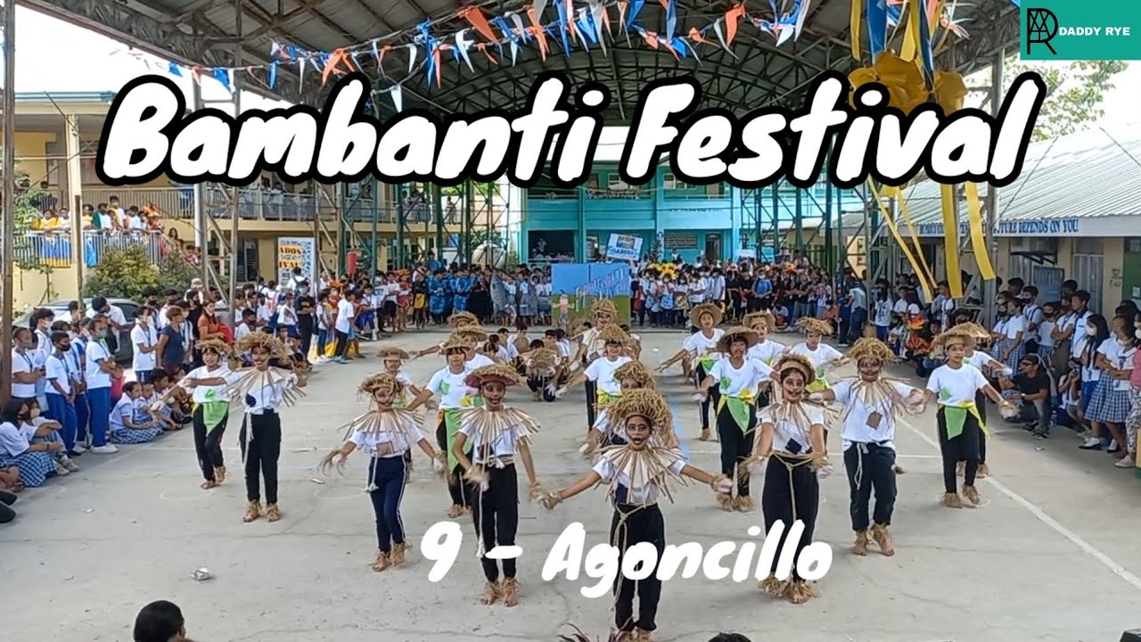 Bambanti Festival - Grade 9 Agoncillo ( Iba National High School )