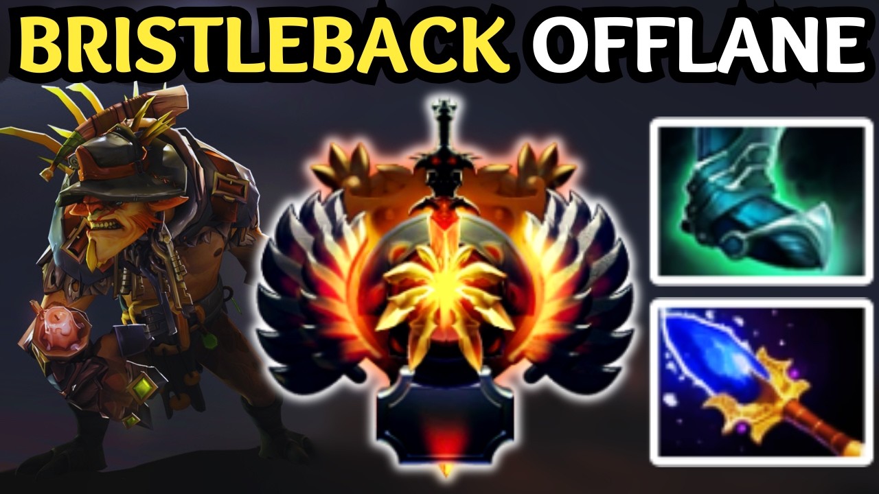 🔥 MASTER BRISTLEBACK OFFLANE — BECOME AN UNSTOPPABLE FRONTLINER | DOTA 2 🔥