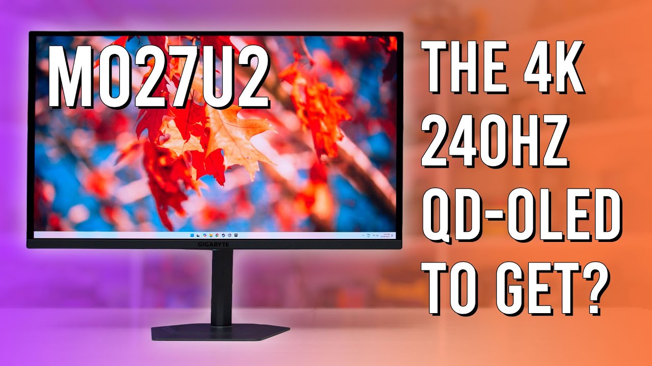 Another 4K 240Hz QD-OLED Option - Gigabyte MO27U2 Review