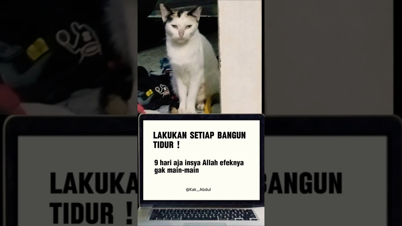 Do'a Setiap Bangun Tidur 