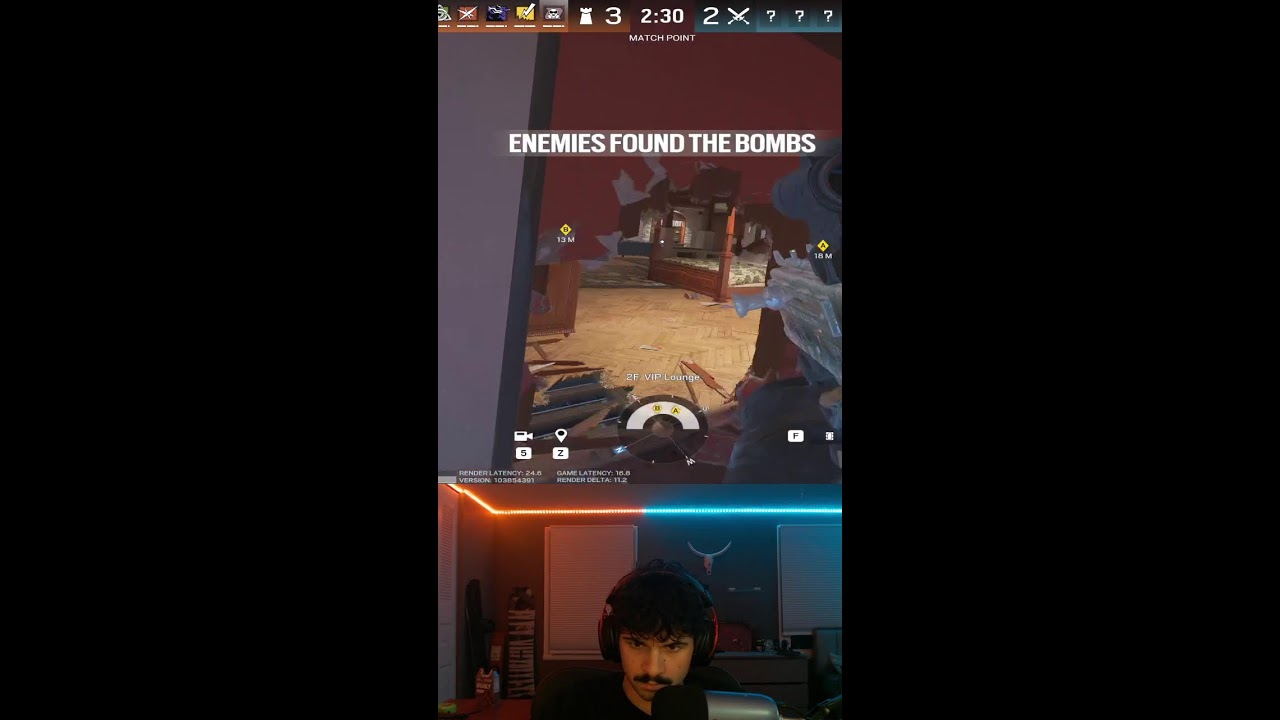 getting LOCKED IN on RAINBOW SIX SIEGE  (Portrait)