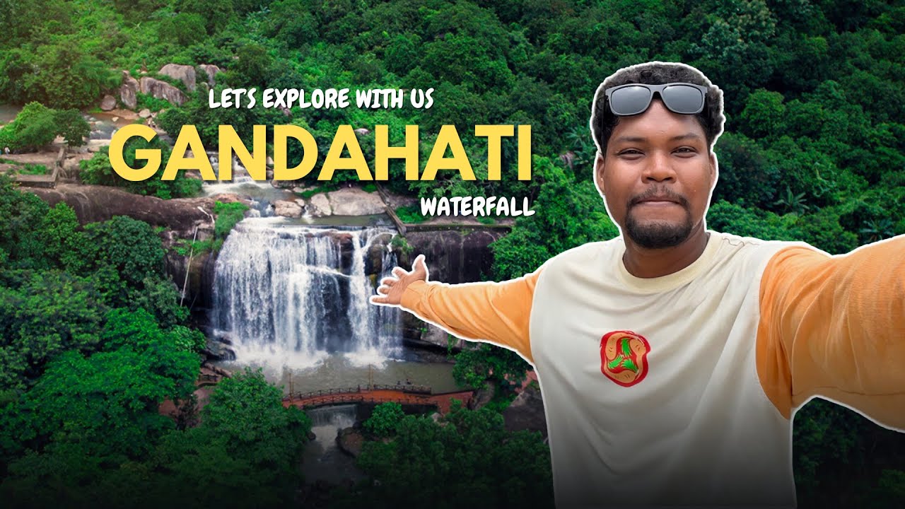 Gandahati Waterfall Through My Vlog | Gajapati | Odisha | Redrock