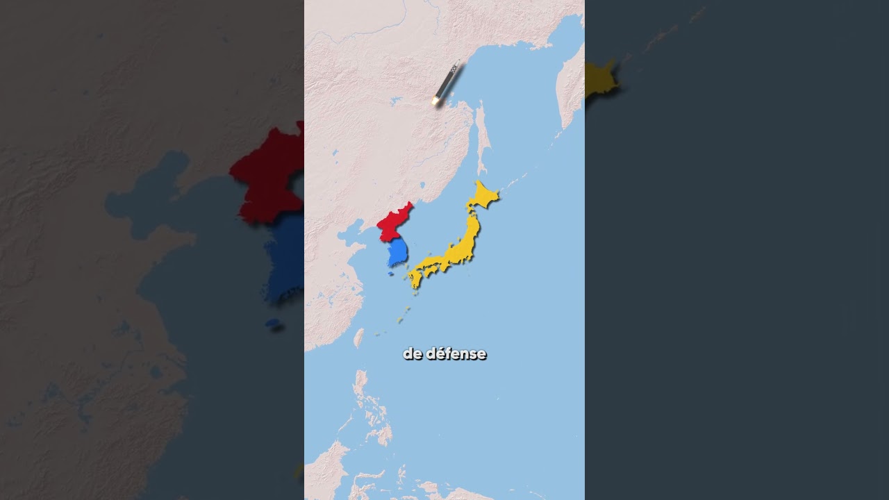 Que se passerait-il si la Cor&eacute;e du Nord attaquait les &Eacute;tats-Unis ?  #geographie   #histoire  #map