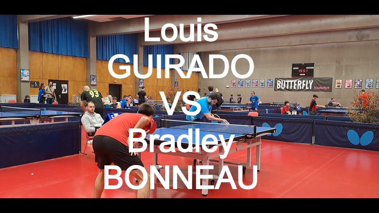 Tournoi de Courbevoie 2024 : 1/16ème du 1899 VS Bradley BONNEAU (1724pts - Noisy-le-Grand TT)