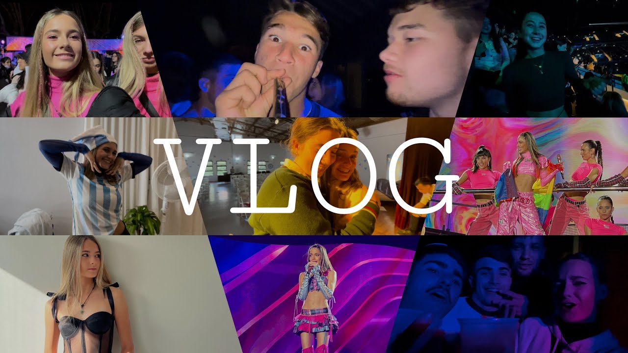 Vlog semana COMPLETA🤩 (shows, torneo, fiestas, fotos)