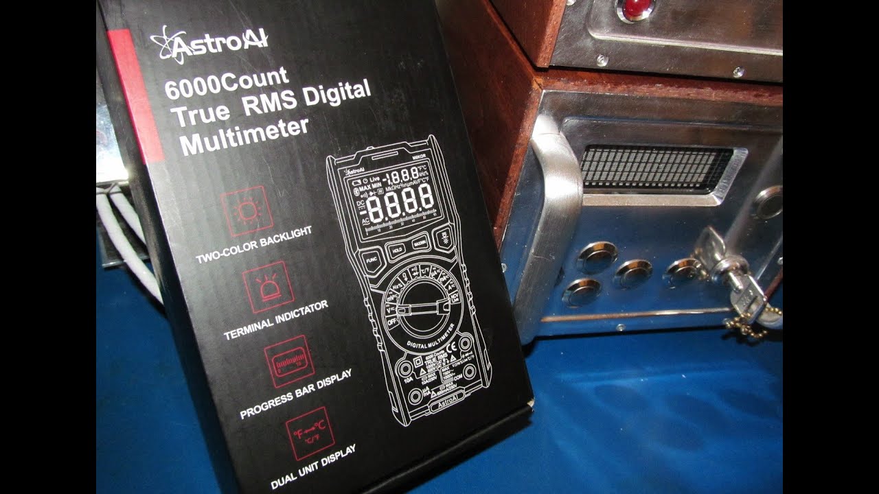 AstroAI M6K0R 6000 Count Handheld DMM