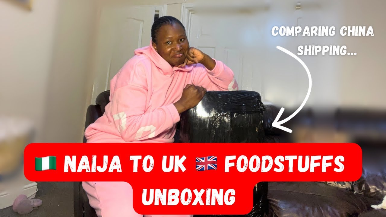 Продукты питания из Нигерии в Великобританию 🇬🇧 | Некоторые из моих продуктов испортились 🥹