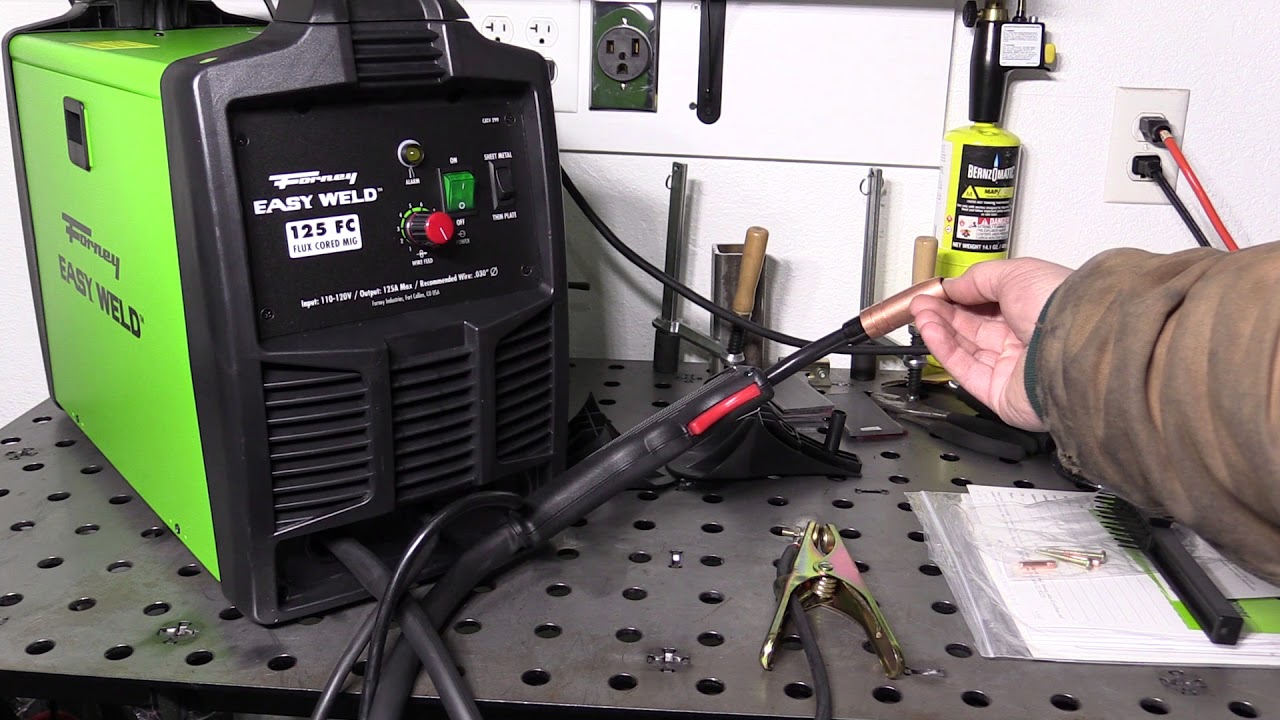 Forney Easy Weld 125FC Review and Performance Testing