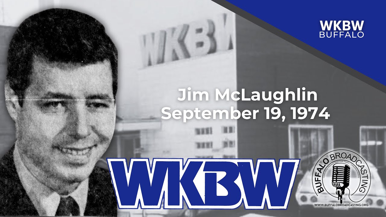 WKBW Radio, Jim McLaughlin News, September 19, 1974, Buffalo, New Yotk