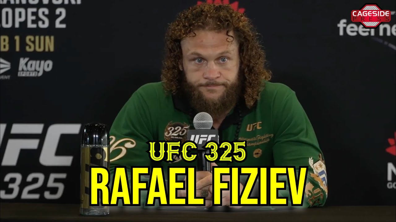 Рафаэль Физиев объясняет видео, высмеивающее Жана Сильву | UFC 325