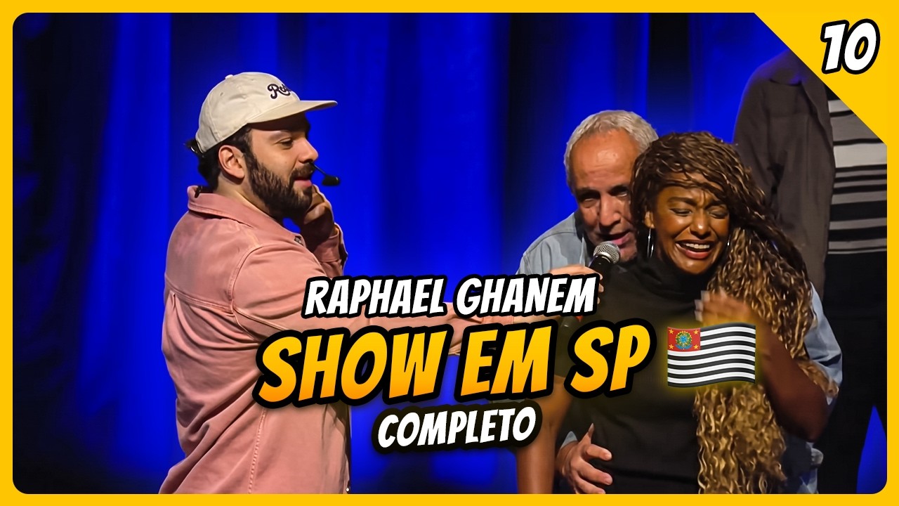 RAPHAEL GHANEM em SP com SOLTEIRAS, SOLTEIROS, O VELHO DA LANCHA E O CASAL FAROESTE CABOCLO