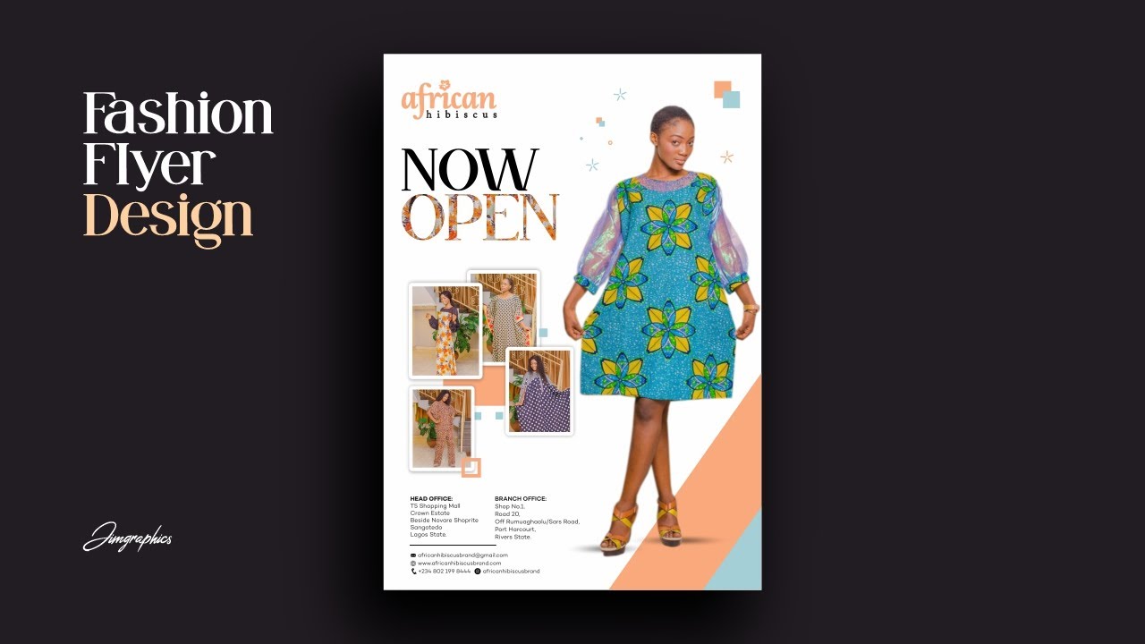 Fashion Flyer Design | How to Design a unique flyer
