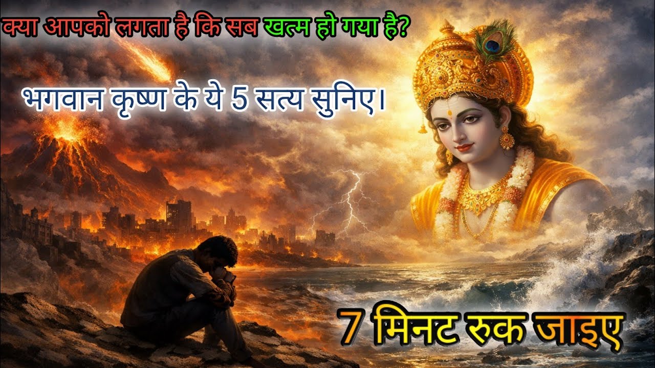 जब सब  साथ चले जाएंगे... तब श्री कृष्ण का यह संदेश आपकी सोच बदल देगा