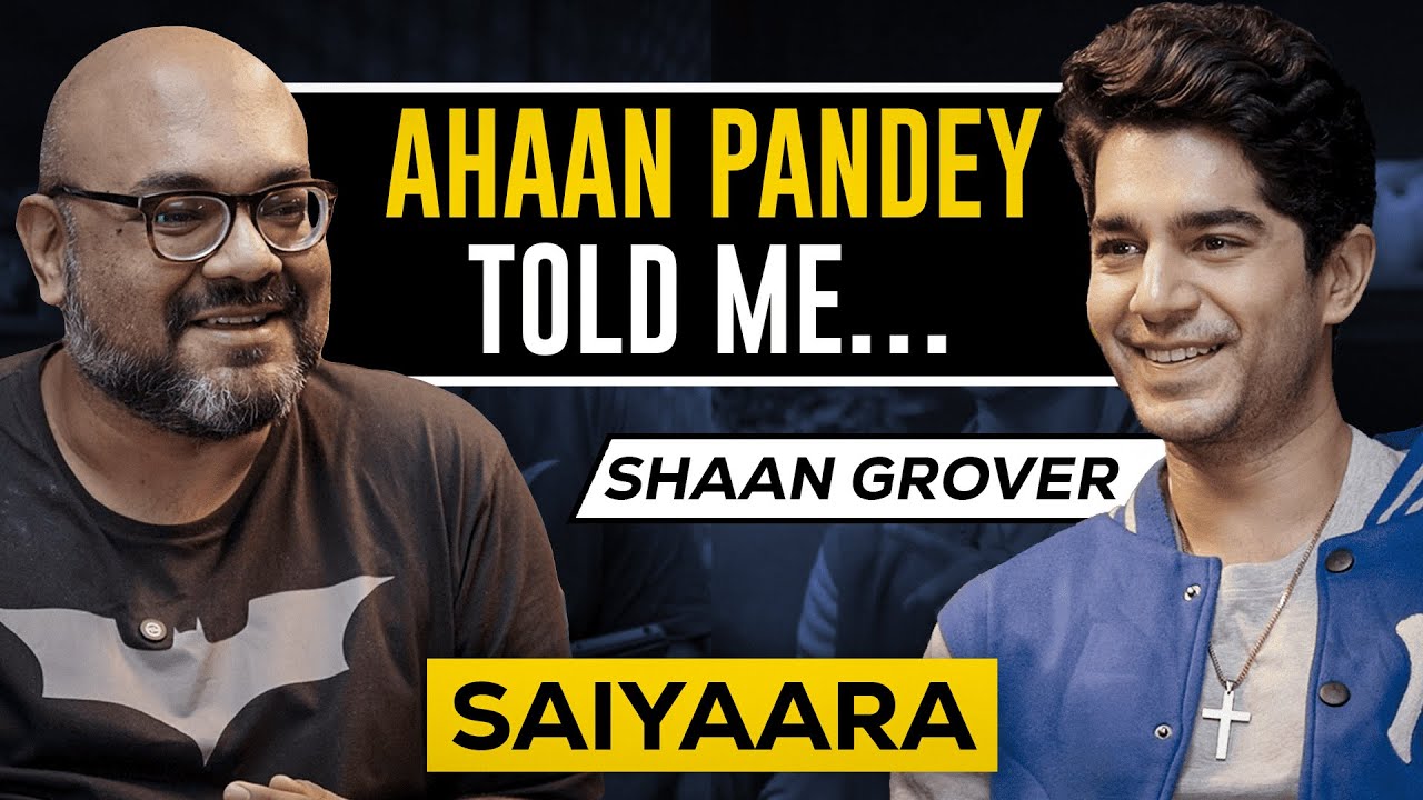 Behind the Scenes of Saiyaara: Shaan R Grover with Ahaan Panday, Aneet Padda & YRF