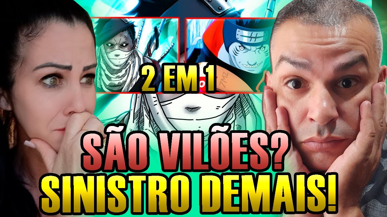 POLICIAL E MÃE REACT Rap do Kisame E Rap do Zabuza (Naruto) - O DEMÔNIO DA NÉVOA OCULTA 7 MINUTOZ