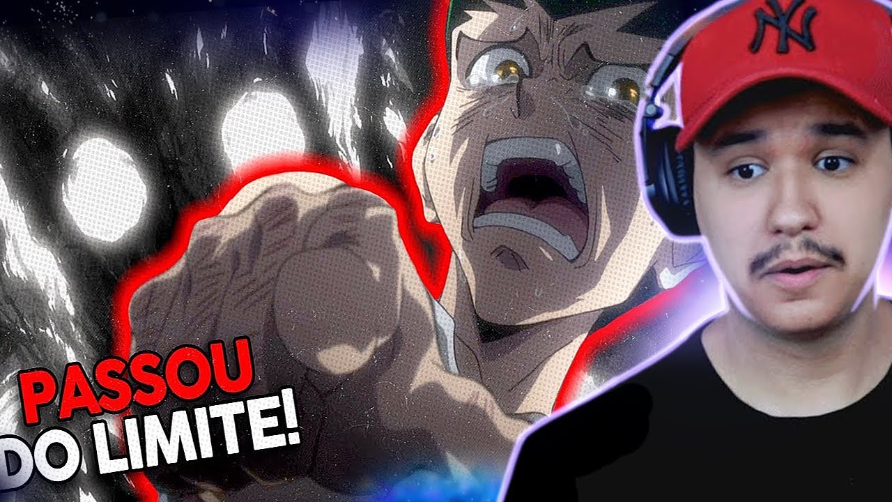 REACT O Herói que PASSOU DOS LIMITES nos ANIMES!