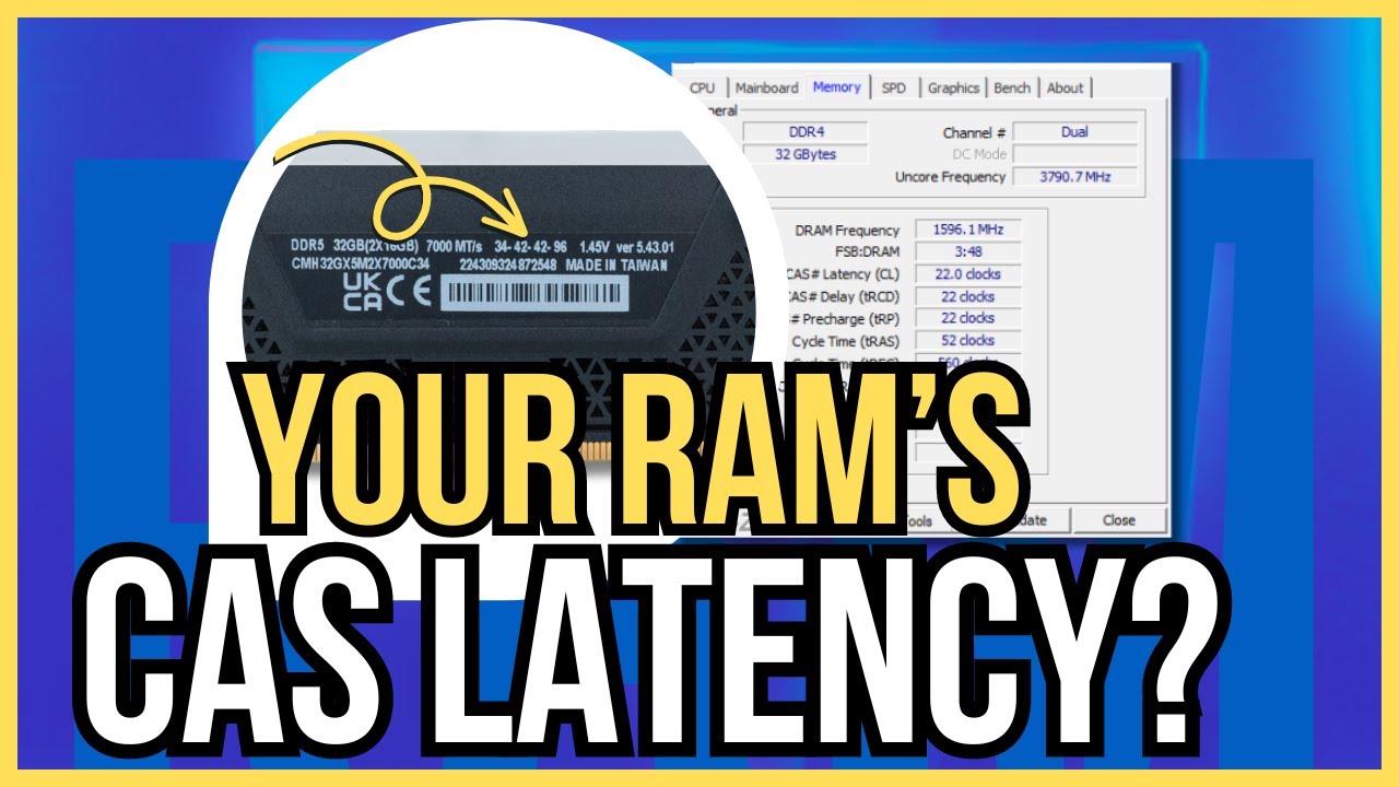 How to Check RAM CAS Latency aka RAM CL | Finding RAM Timings