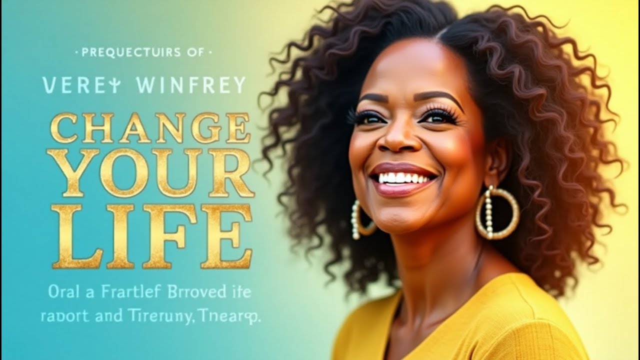 Change Your Life Today with Oprah Winfrey's Transformational Wisdom | 1080p 4K Video 8k Video |