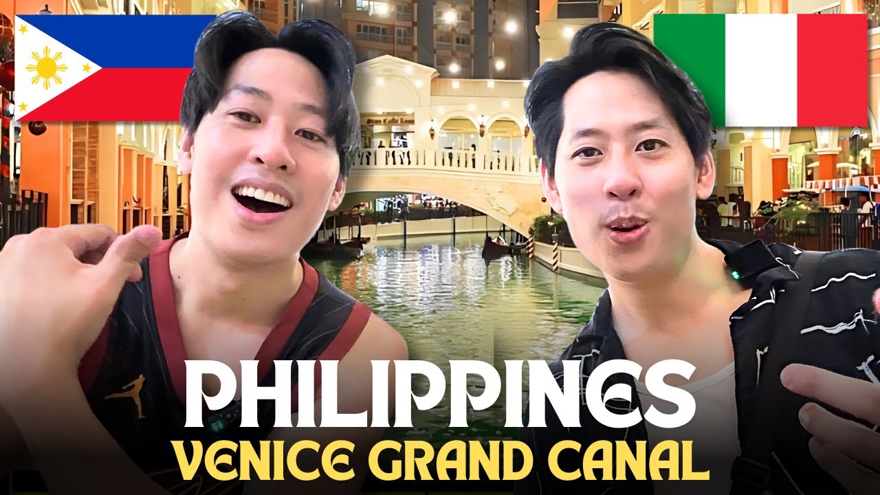 Italy or Philippines? We Were NOT Expecting This in Venice Grand Canal Mall in Manila 🇵🇭