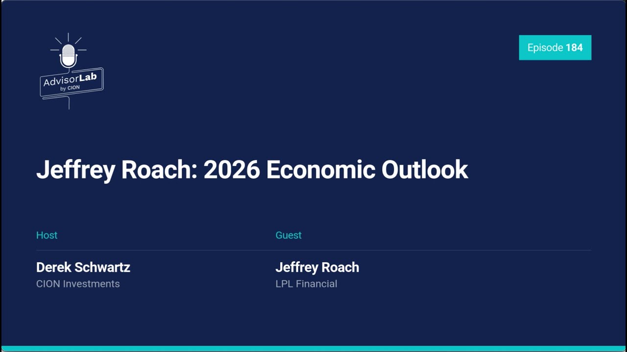 Jeffrey Roach: 2026 Economic Outlook