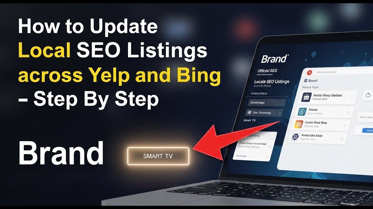 How to update Local SEO listings across Yelp and Bing - Step By Step