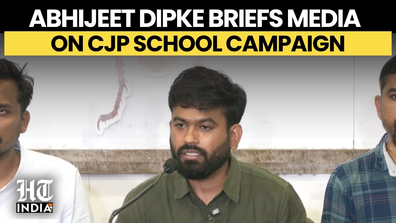 LIVE: Abhijeet Dipke Briefs Media on CJP&rsquo;s Upcoming School Campaign | Vidharbha, Nagpur