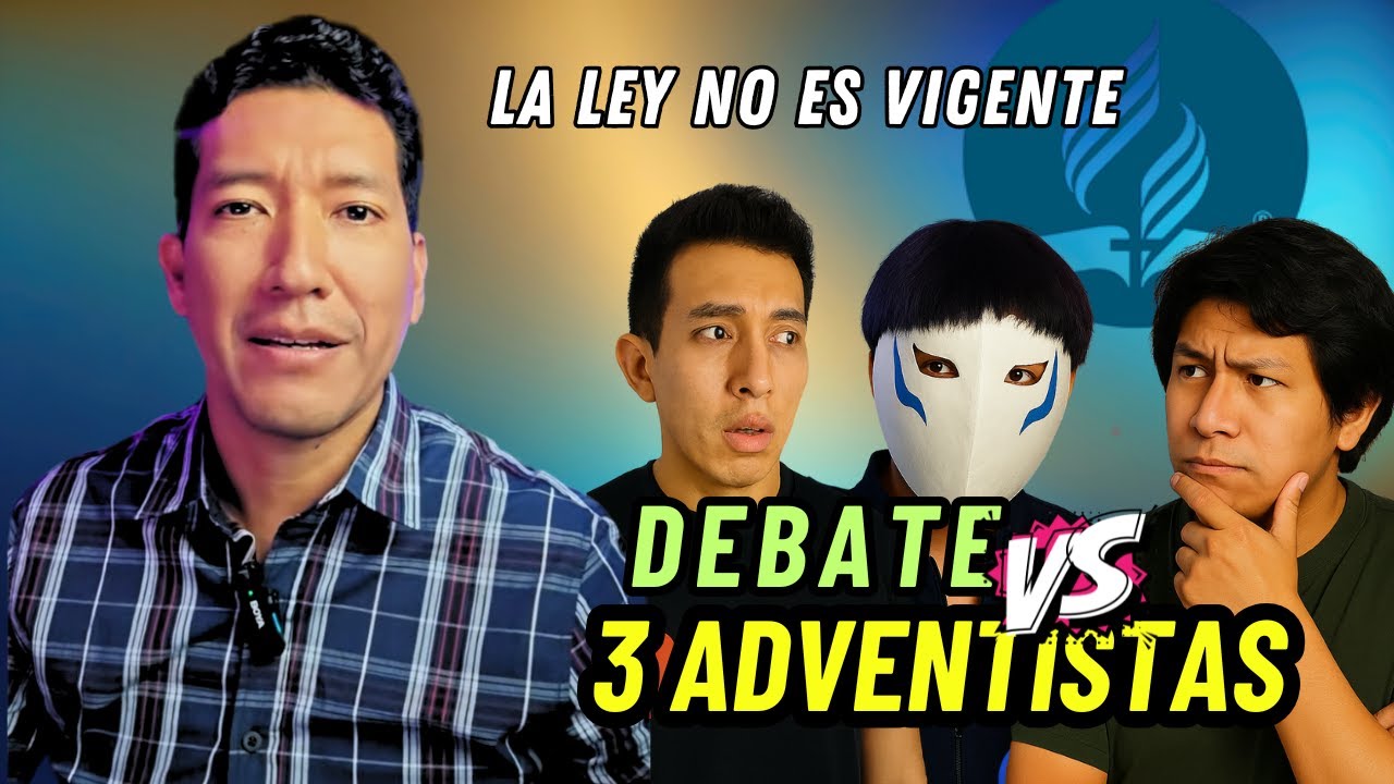 SIN EDITAR: DEBATE CON 3 ADVENTISTAS | PASTOR JONATÁN
