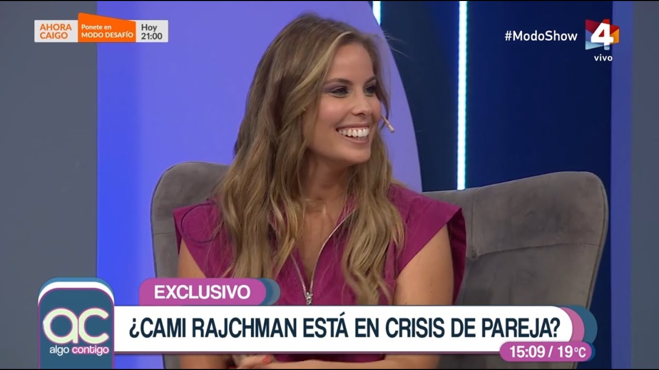 Algo Contigo - &iquest;Cami Rajchman en crisis de pareja?