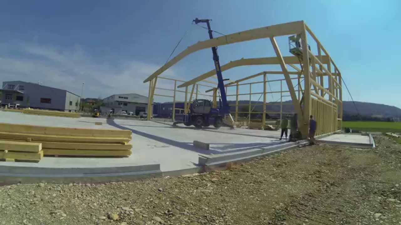 1 stes Video Hallenaufbau Konstruktion 8_8_2015