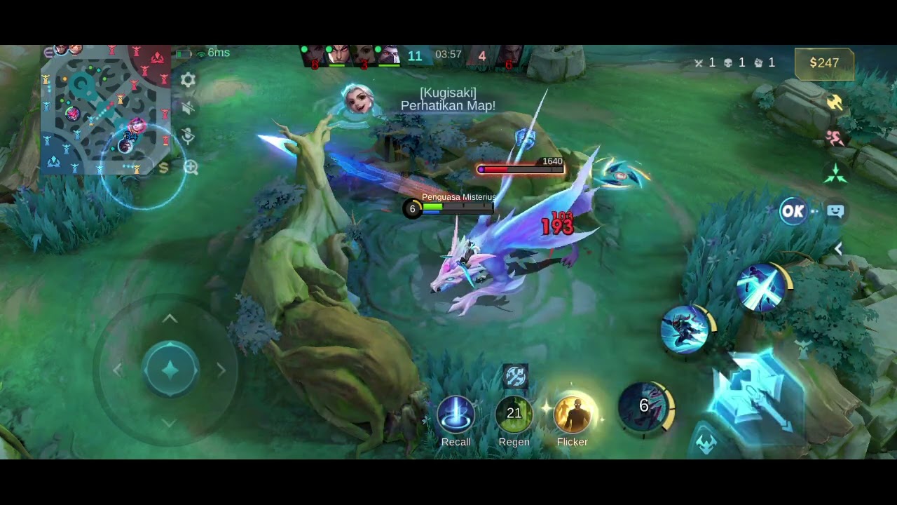 Veteran Top Global Saber Gameplay 1 September 2024 - Mobile Legends